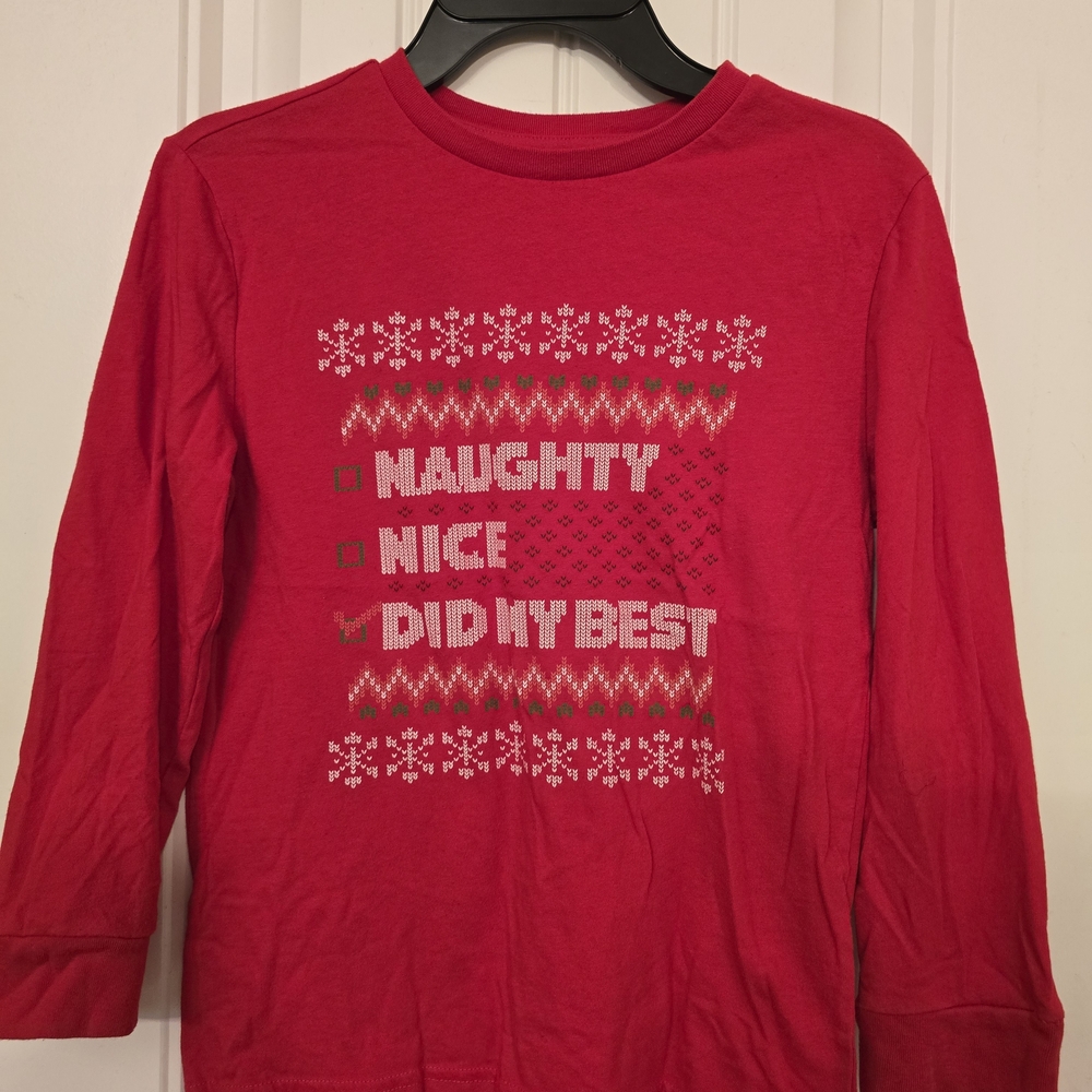 Red Kids Holiday Shirt
